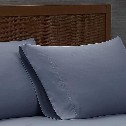 Miniatura 10 de LONDON FOG Juego de funda de edredón y funda de almohada de 3 piezas para lavar prendas de vestir - Tela de microfibra suave - Verde