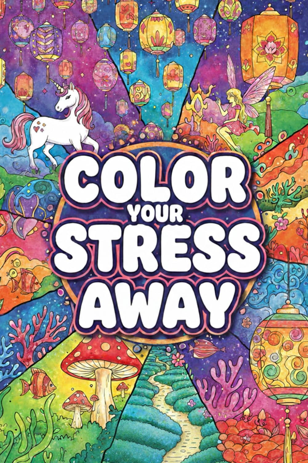 Color Your Stress Away: A Relaxing Coloring Book for All Ages