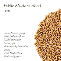 Vista 5 de Semillas de mostaza amarilla enteras - Semilla de mostaza blanca picante Ingriedient - Semillas de mostaza enteras Semilla de mostaza entera