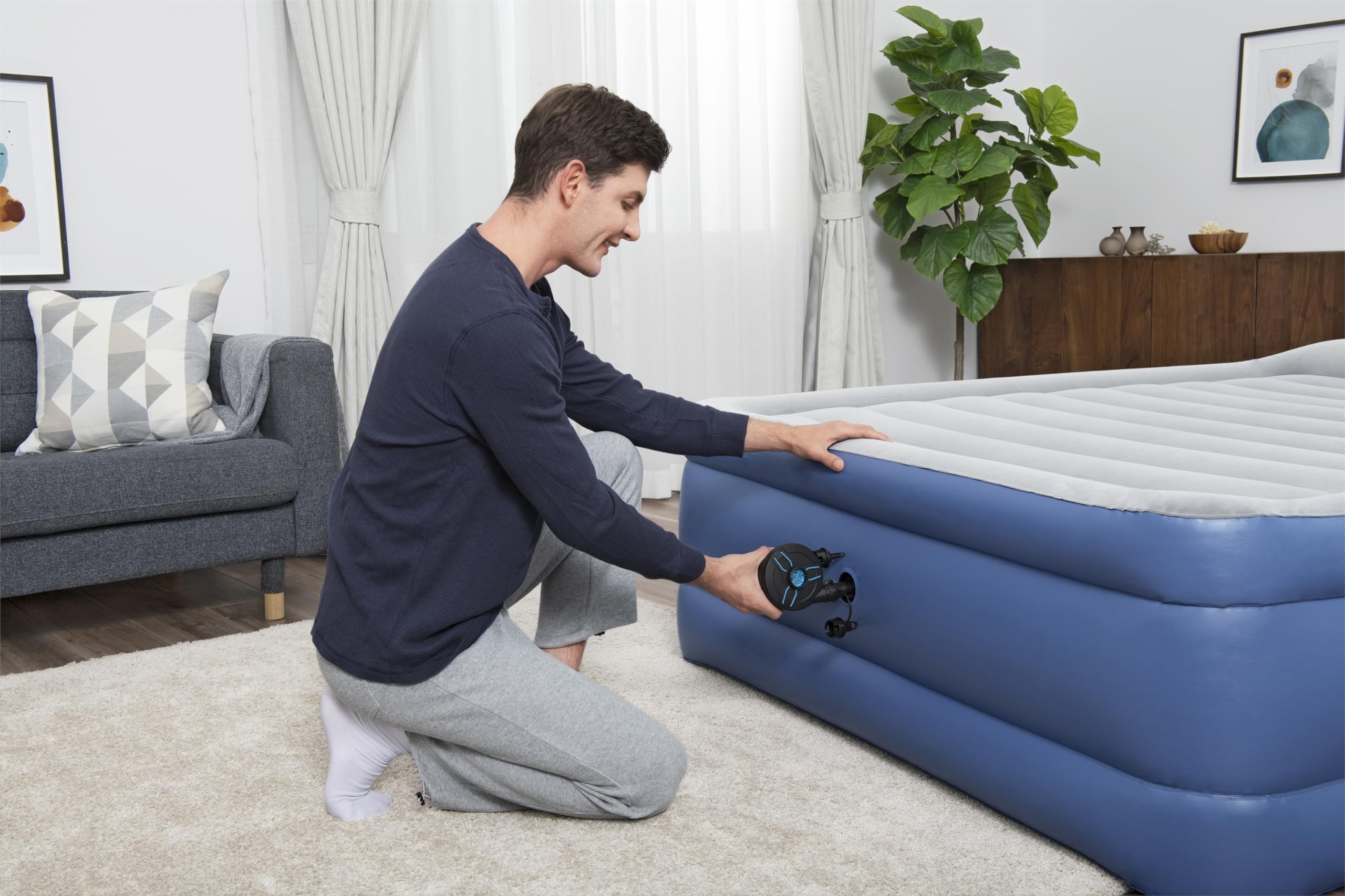 Bestway Elektryczna pompa powietrza PowerTouch D Cell