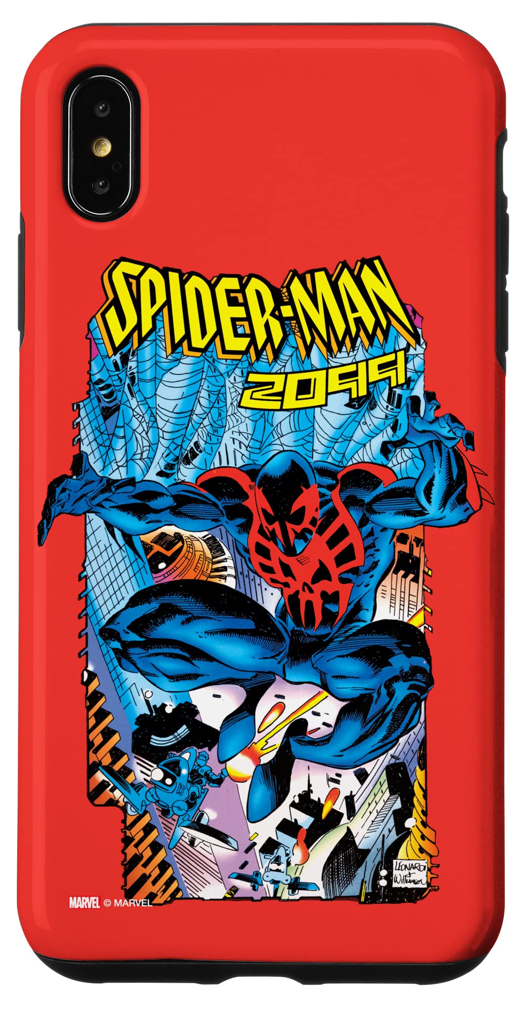 Marvel Comics Spider-Man 2099 Comic Cover 90s Case for iPhone XS Max