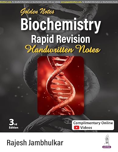 Golden Notes Biochemistry Rapid Revision Handwritten Notes