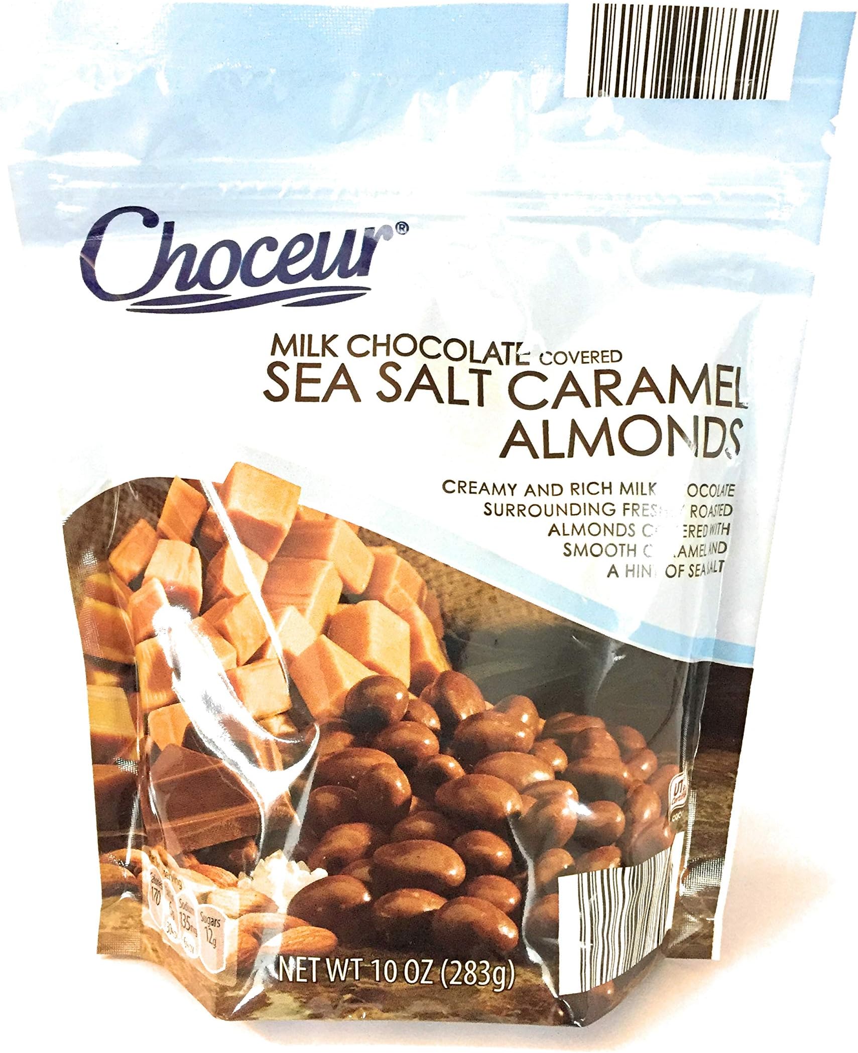 Choceur Sea Salt Caramel Almonds 10 Oz