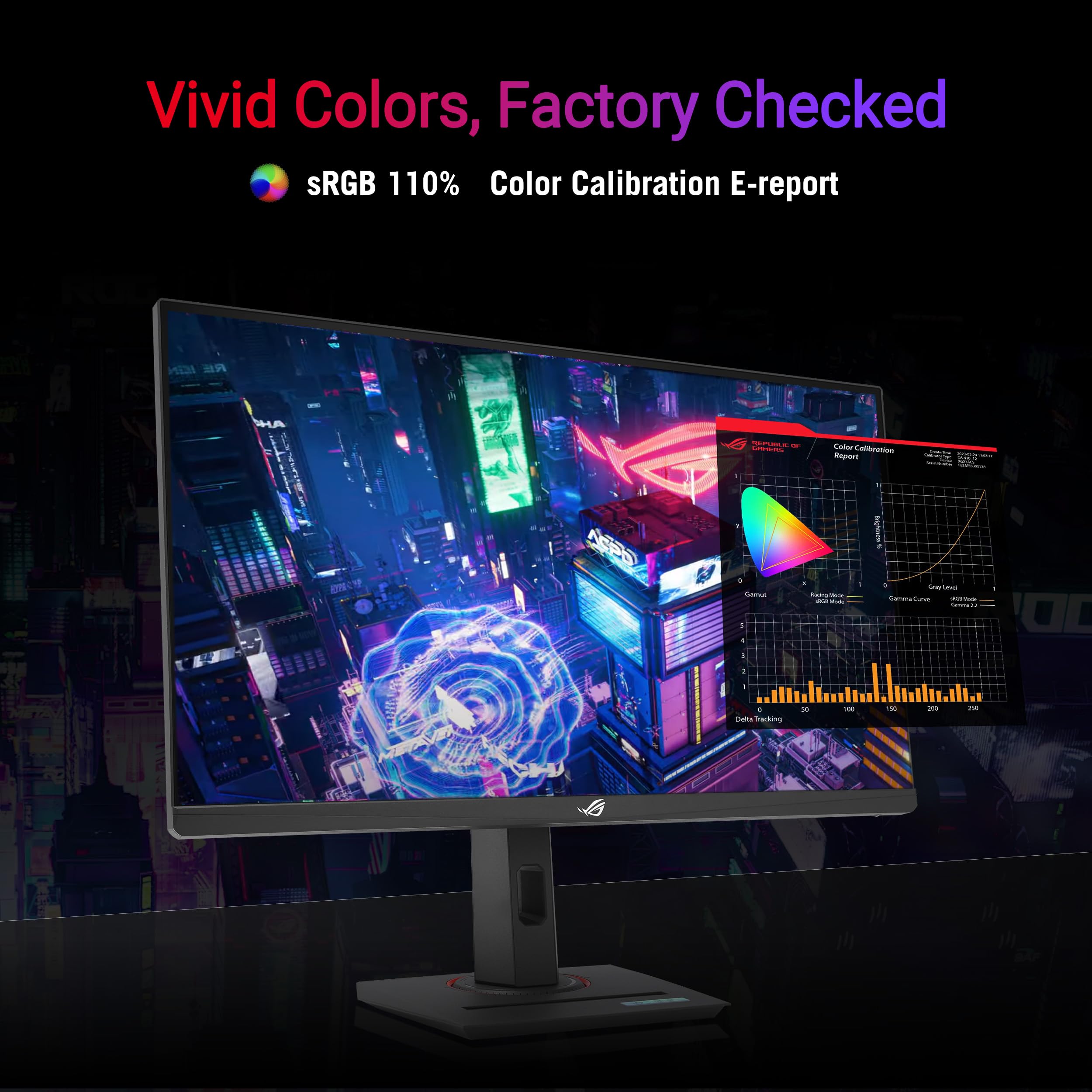 ASUS ROG Strix XG279CNS, 27-calowy monitor do gier, Full HD IPS (1920 x 1080), 0,3 ms (GTG), 380 Hz, porty HDMI, USB-C i DisplayPort, Extreme Low Motion Blur Sync, DisplayWidget Center, kolor czarny