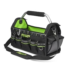AWP Tool Bags Premium Tool Bag Black Durable Tool Tote for Professionals and Contractors