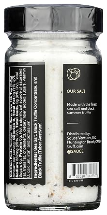 Truff, Salt Black Truffle Infused, 5.3 Ounce