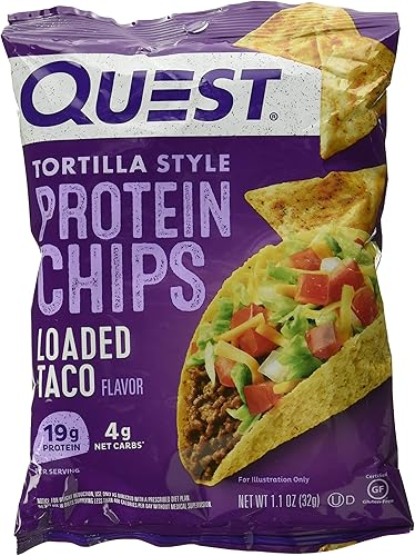 Miniatura 16 de Quest Nutrition Tortilla Chip de chile dulce picante, 1.1 onzas (paquete de 12)