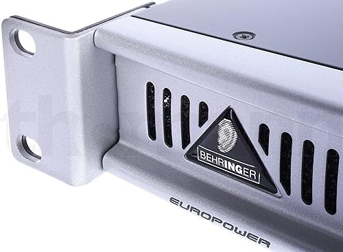 Miniatura 5 de Behringer Europower EPQ304 - Amplificador profesional de 300 W, peso ligero, 4 canales, color plateado