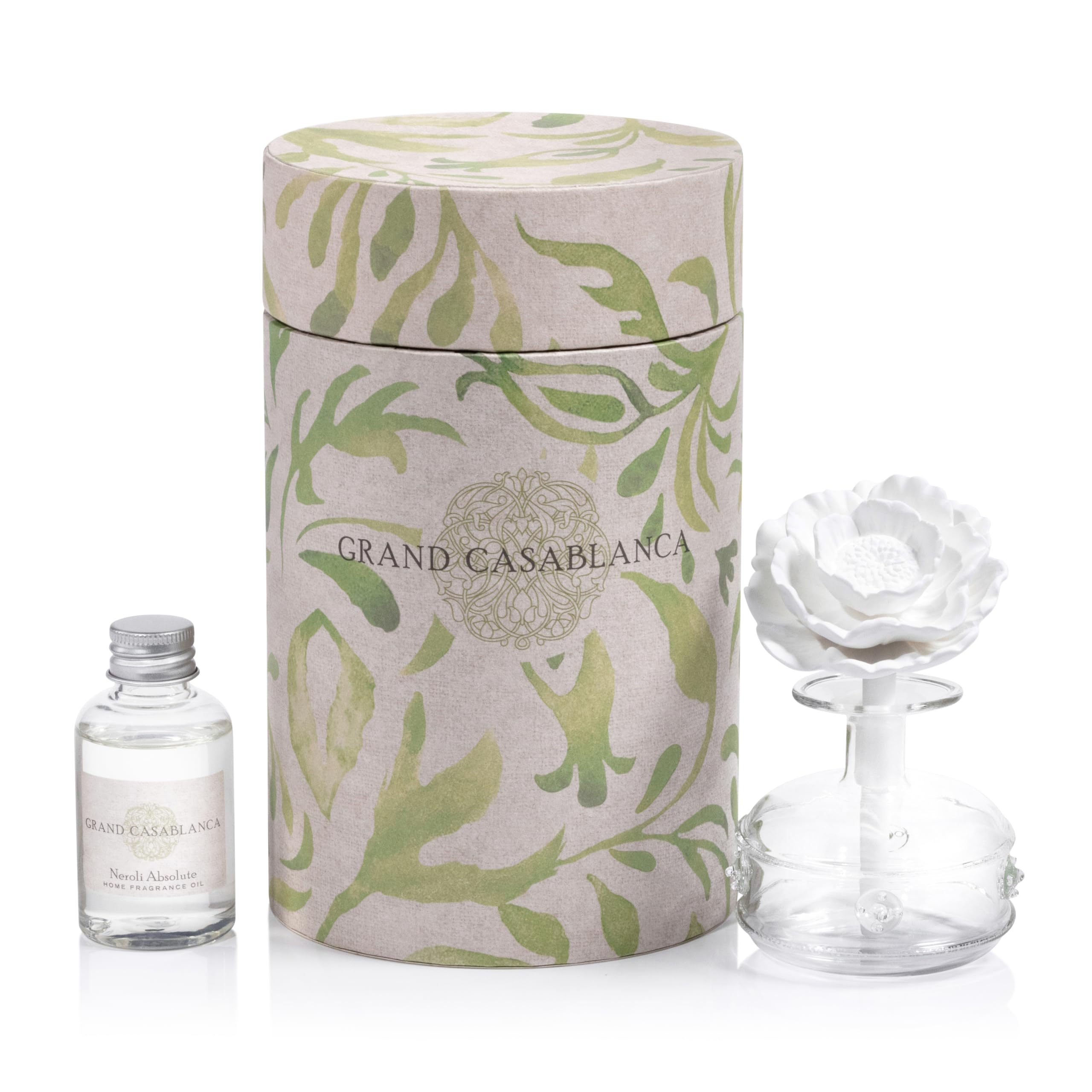 Neroli Absolute Zodax Mini Grand Casablanca Porcelain Diffuser