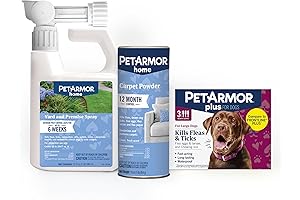 PetArmor Plus & Home and Carpet Spray Total Flea & Tick Prevention