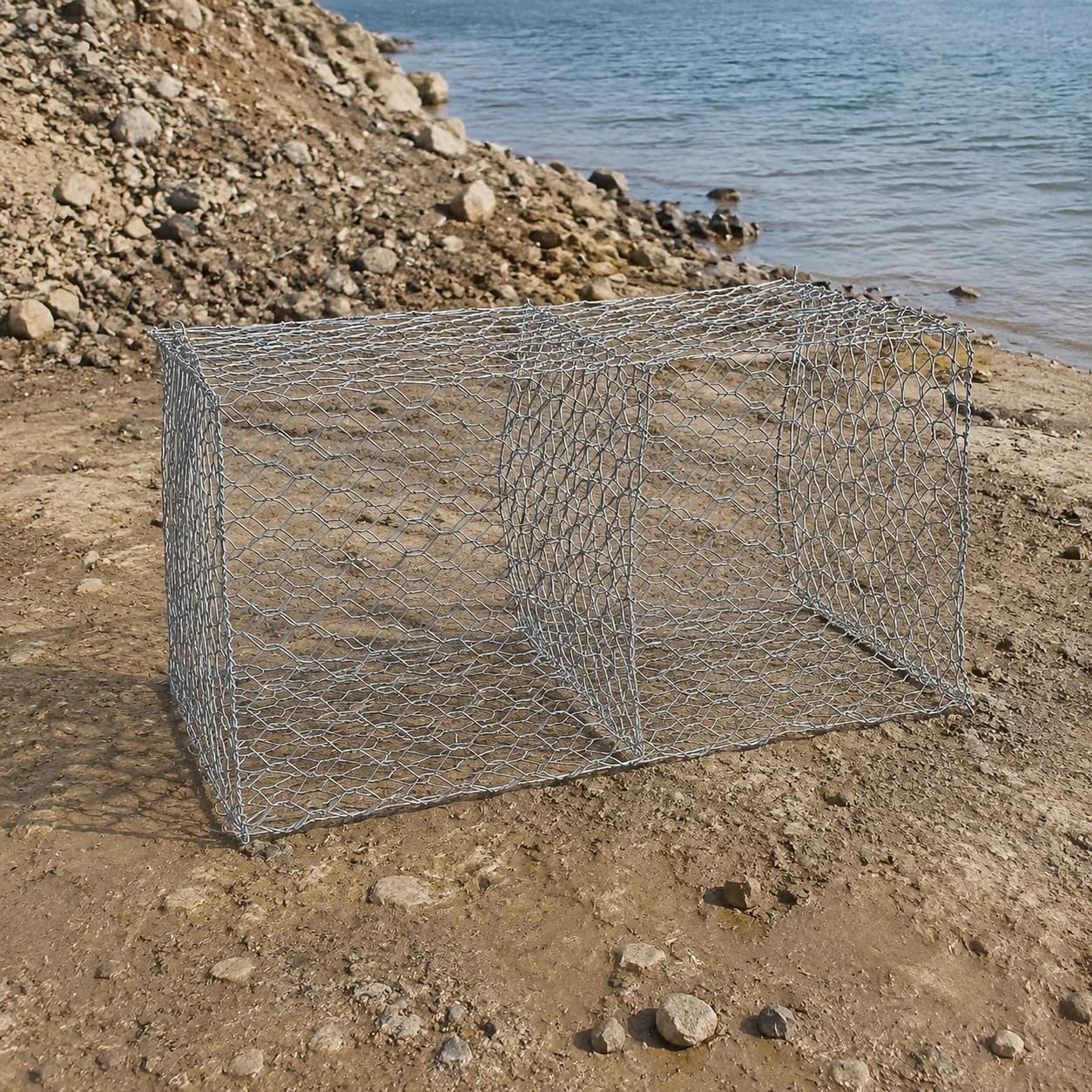 Malla Galvanizada de Alambre Maleable Compuesta de Acero Bajo en Carbono PVC y PE Adecuada para Reparaciones Agrícolas Separación de Áreas Formación de Compost Espacios de Trabajo, 10 * 12