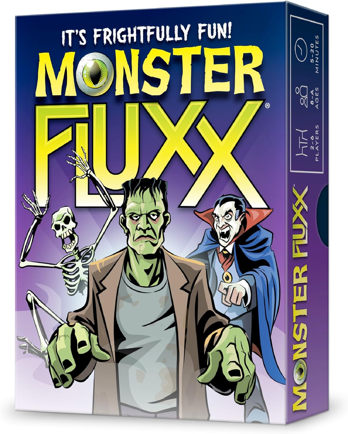 Looney Labs Monster Fluxx Card Game – Classic Monster Movie-Themed Party Game for Fun Family Night