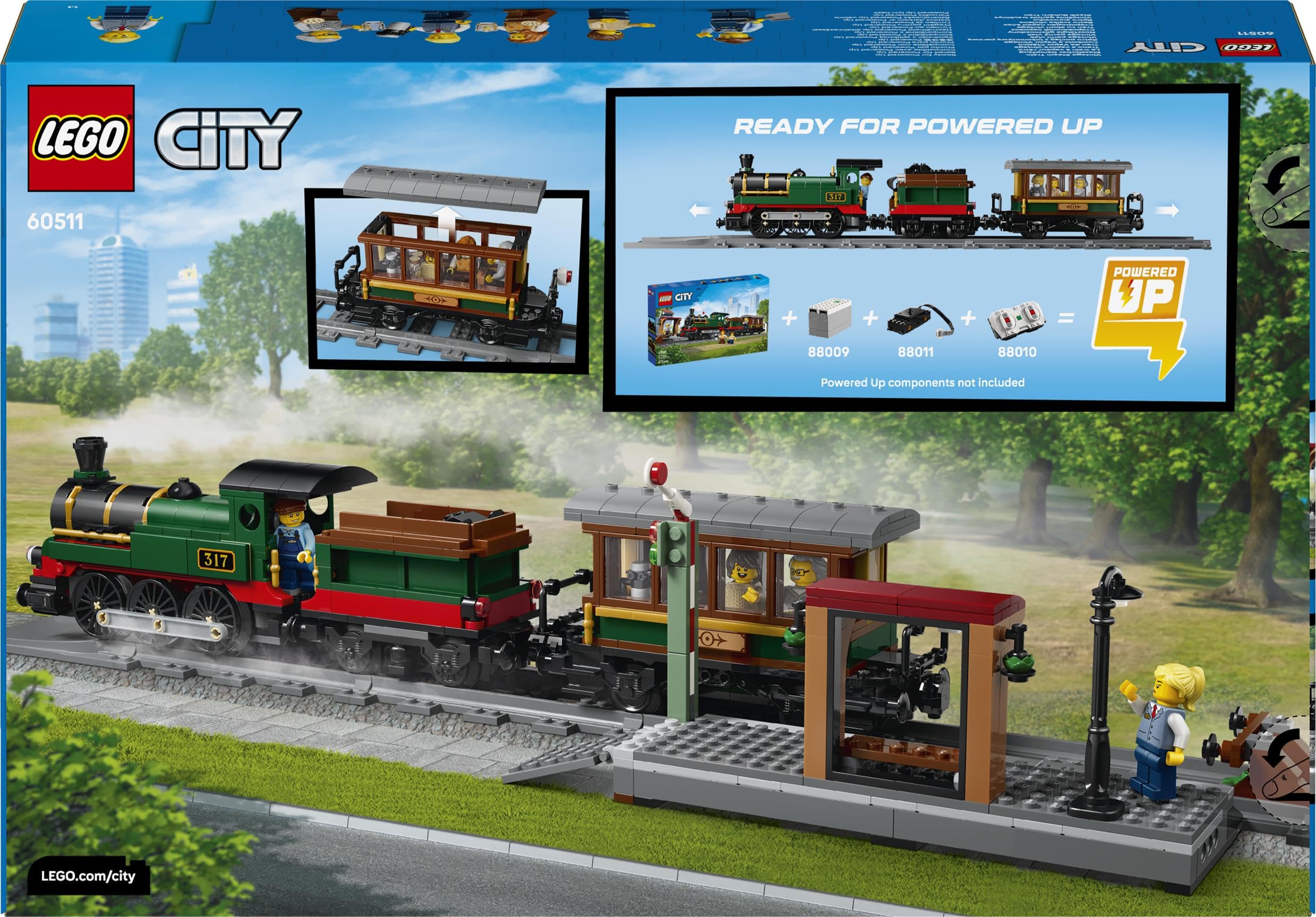LEGO Vintage Steam Train - Build Your Own! -10 LEGO Vintage Steam Train - Build Your Own! -10