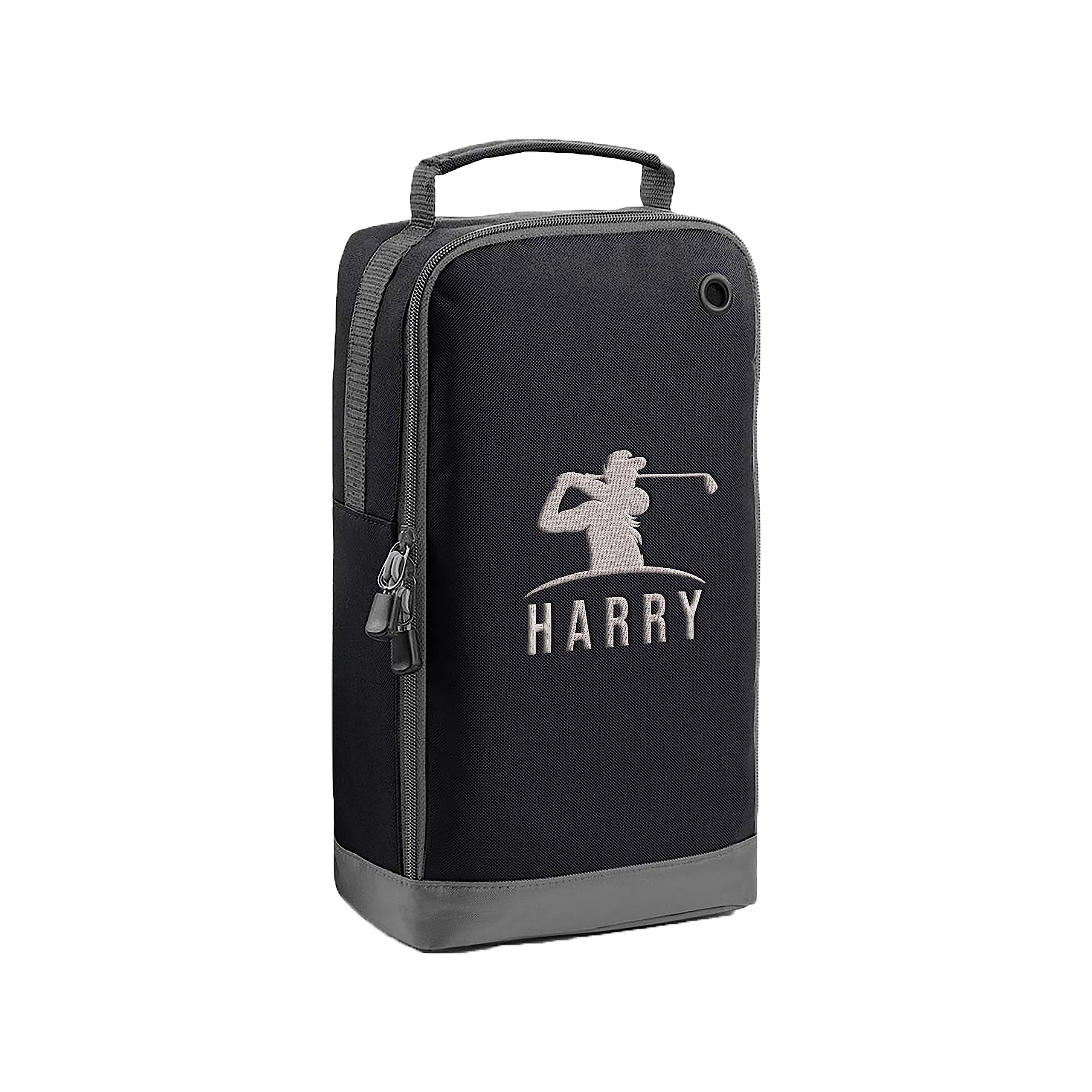 Personalised Golf Shoe Bag, Football Rugby Boot Bag Embroidered 8