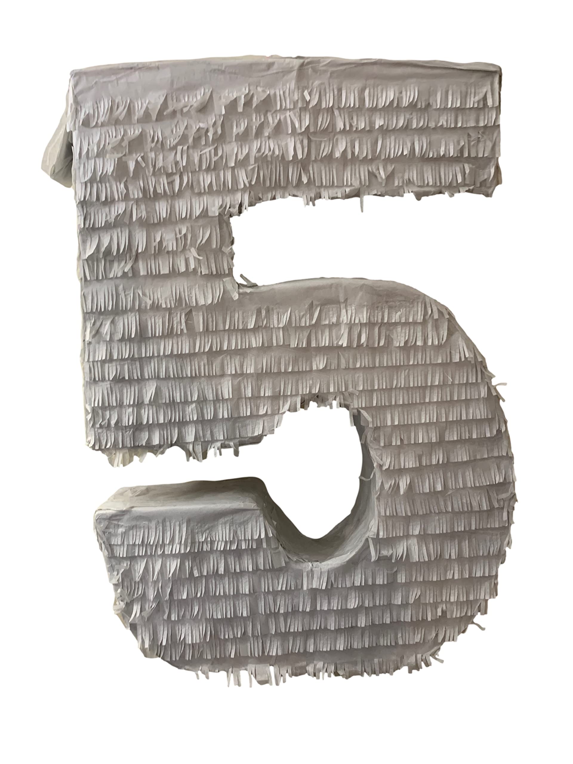 IPINATA White Number Five PinataA