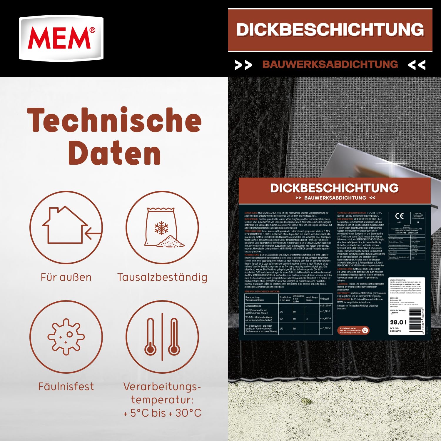 MEM Dickbeschichtung 28 l