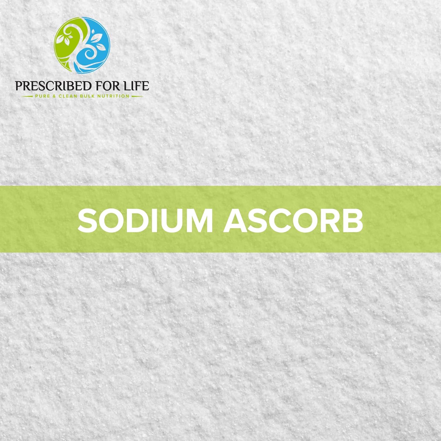 Prescribed For Life Sodium Ascorbate Powder, Natural USP Buffered Vitamin C Powder, Ascorbic Acid (2kg / 4.4lb)