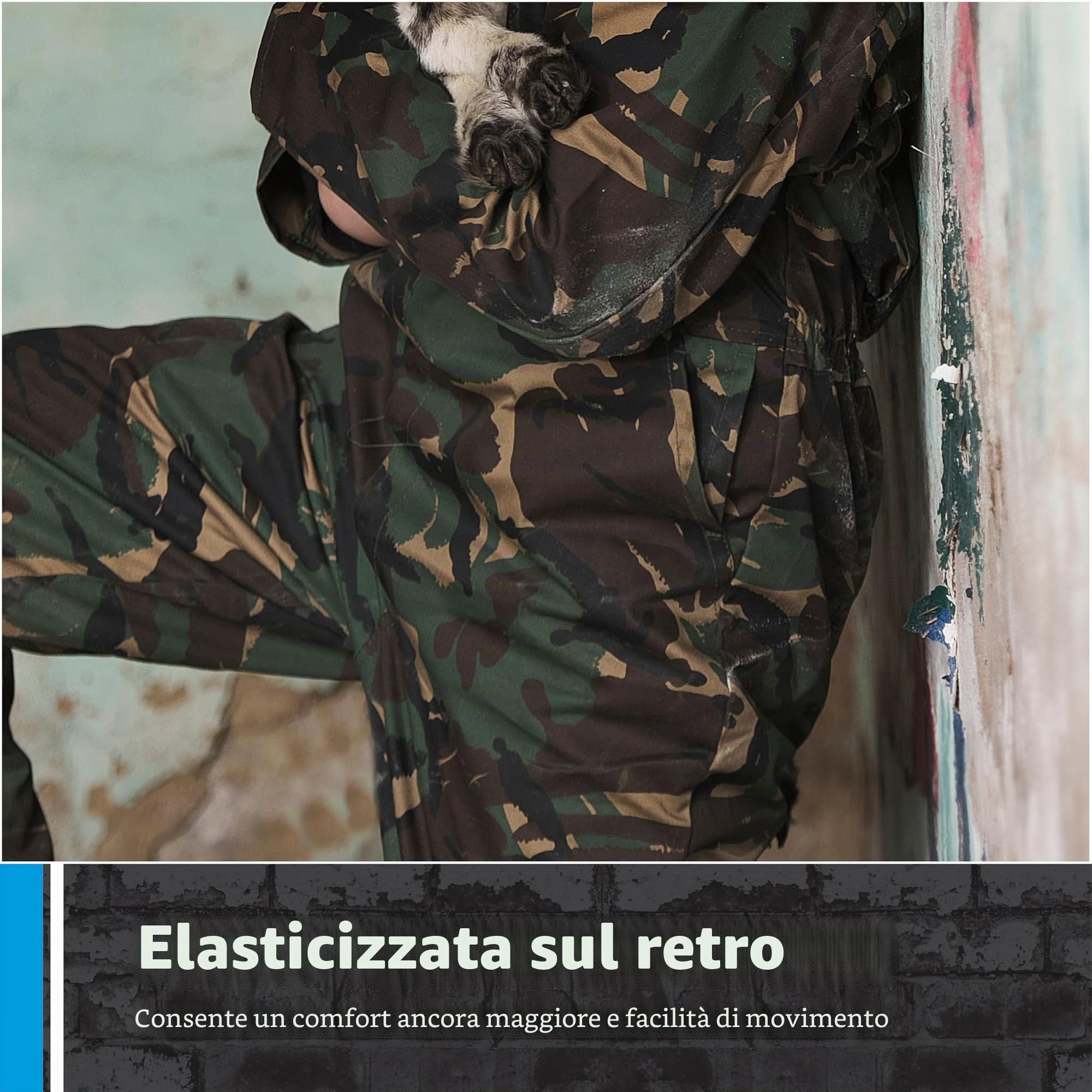 Blue Castle 333 - Tuta protettiva Tearaway, per ragazzi, blu, 333