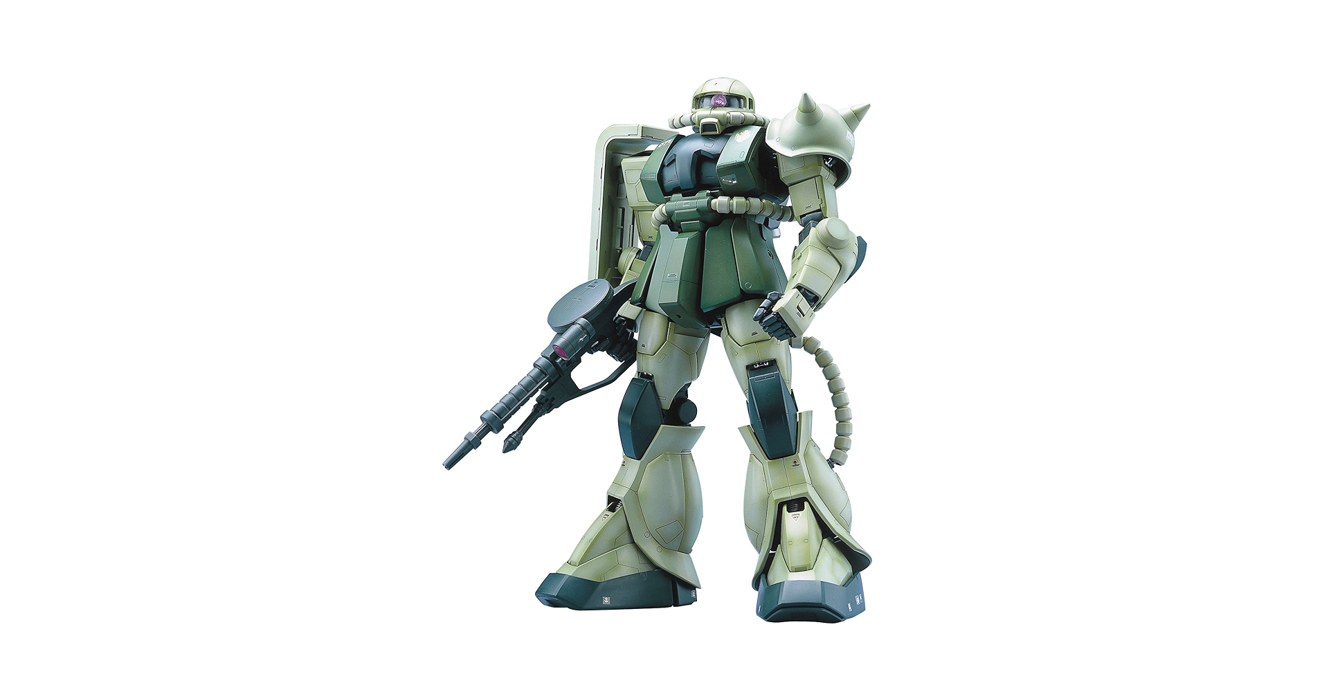 Amazon.com: Bandai Hobby MS-06F Zaku II Mobile Suit Gundam
