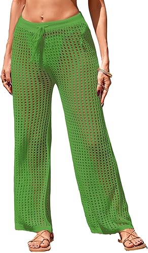 BreathSunny Womens Beach Cover Up Pants 2026 Swimsuit Bathing Suit Swim Coverup 