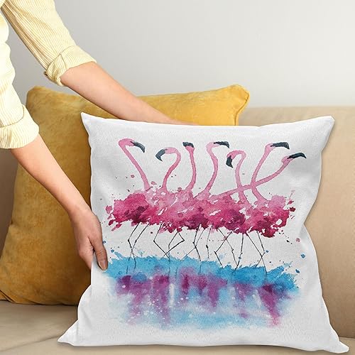 Vista 70 de Ambesonne Orient - Funda de cojín para cojín, diseño floral tradicional de Oriente Medio, clásico, bohemio, antiguo, cultura persa, funda