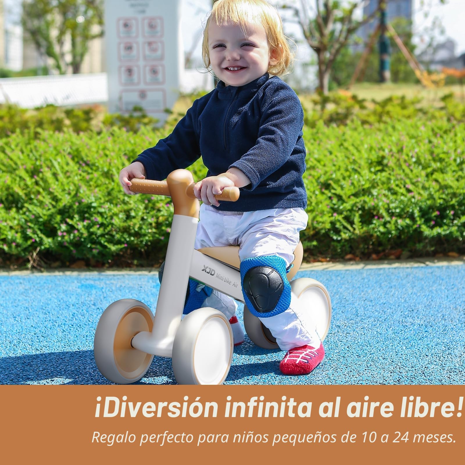 XJD Bicicleta sin Pedales Bici Bebe para Niños de 1 Año Niño Niña 10-36 Meses Bicicleta para niños pequeños Primera Bicicleta Andador para niños o Regalo de cumpleaños