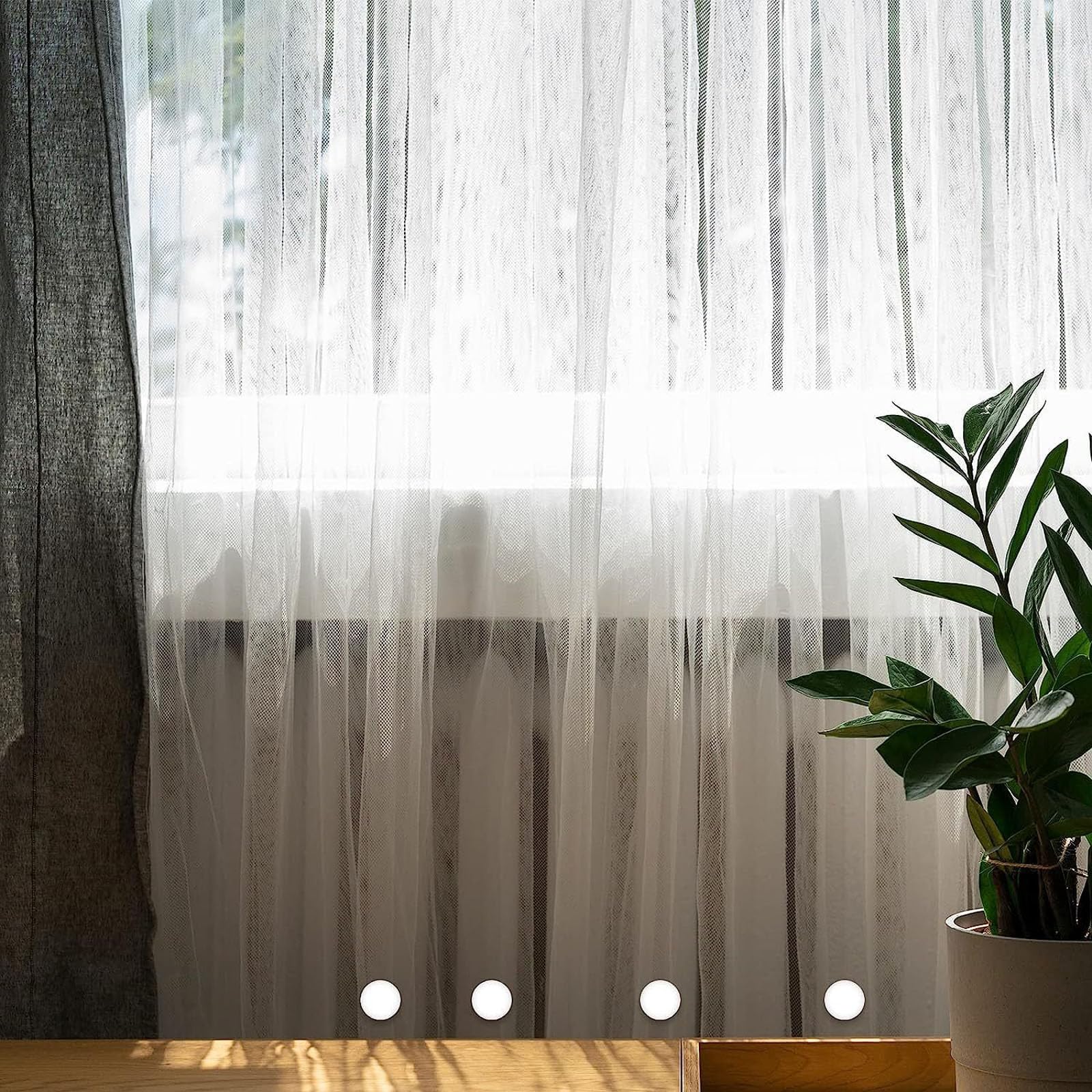 Lot De 10 Poids Magnétiques Pour Rideaux, étanches, Compacts Et Puissants Pour Nappe Rideau De Douche~p146678884