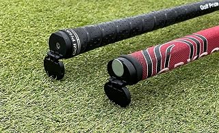 Golf Chipper and Putter Stand - Hinged Stand Keeps Club Shafts Off Ground