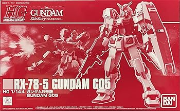 だだHG ガンプラ 5体セット HG RX-78-5 Gundam G05 Model kit : Amazon.sg: Toys
