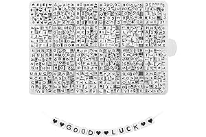 1440pcs Acrylic Letter Beads: Unlocking Creativity in Jewelry Design
