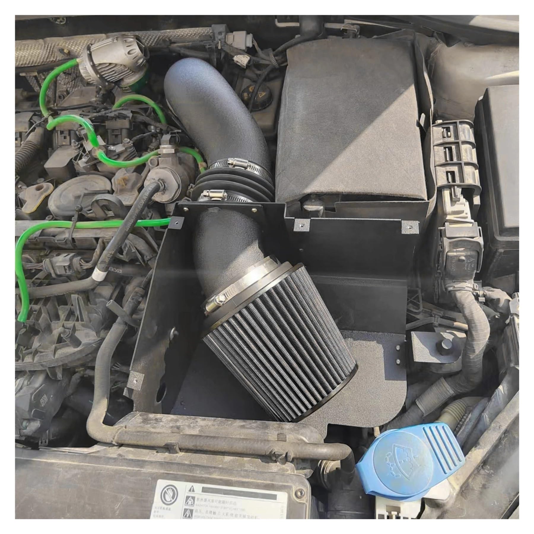 Manguera Admisión Aire Para VW Para Golf MK7 7,5 MK8 EA888 Gen3 1,8 T 2,0 T 2012-2020 Protector Térmico Motor Con Filtro Kit Tubo Entrada Aire Frío Alto Flujo Entrada Aire
