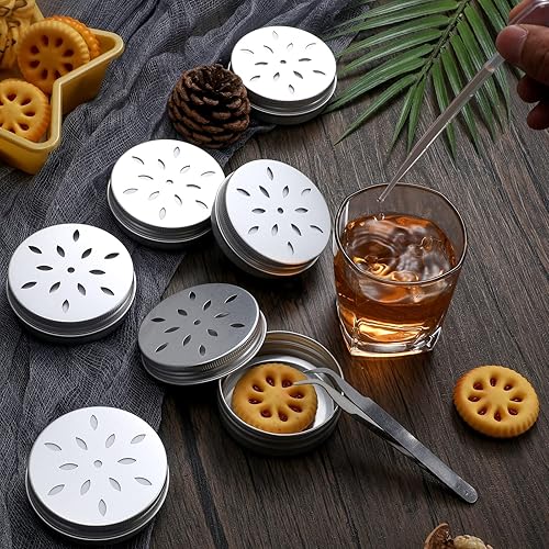 Miniatura 4 de Shimeyao Kit de entrenamiento de aroma de perro, 59 piezas, caja de entrenamiento de 24 aromas, recipientes de trabajo para nariz de perro, latas de