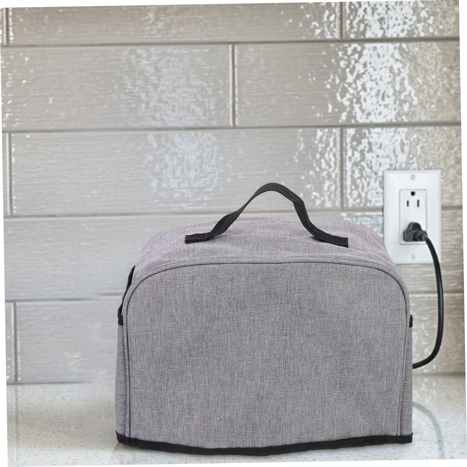 PRETYZOOM Bread Machine Cover Reusable Toaster Protector Pouch Design Appliance Cover for Easy Cleaning