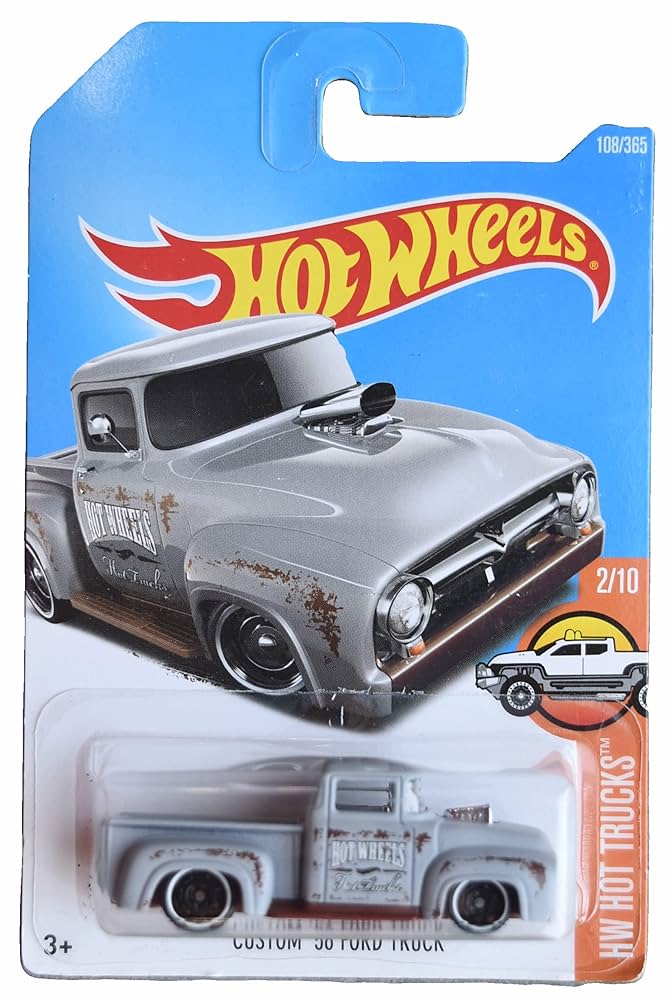 ホットウィール ‘56 FORD TRUCK Amazon.com: Hot Wheels Custom '56 Ford Truck, Hot Trucks 2