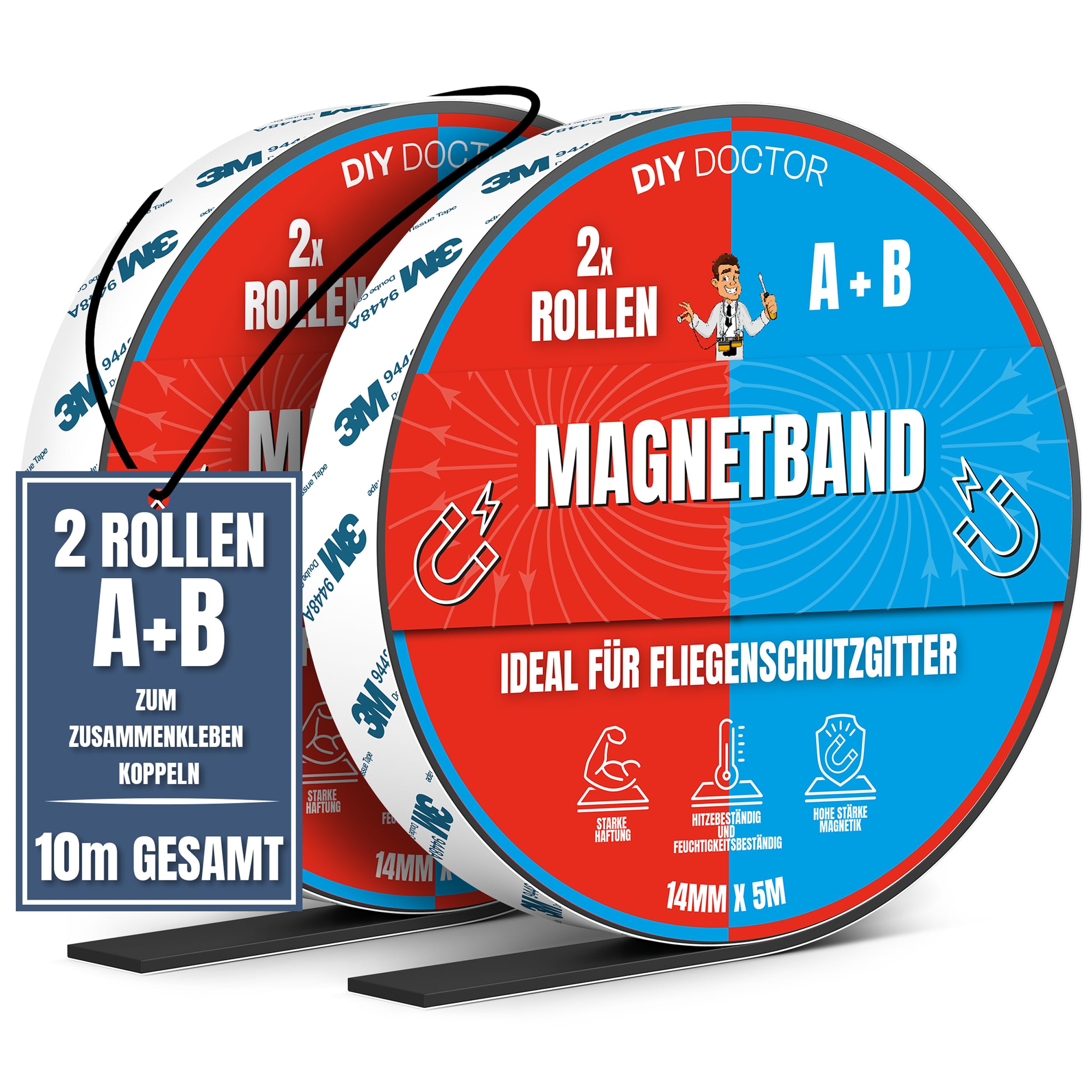 Magnetisches Rollbandmaß (8 m)