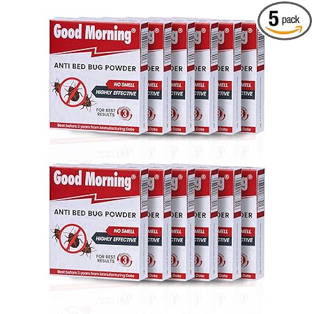 Good Morning Bed Bug Killer Powder (Pack of 5)