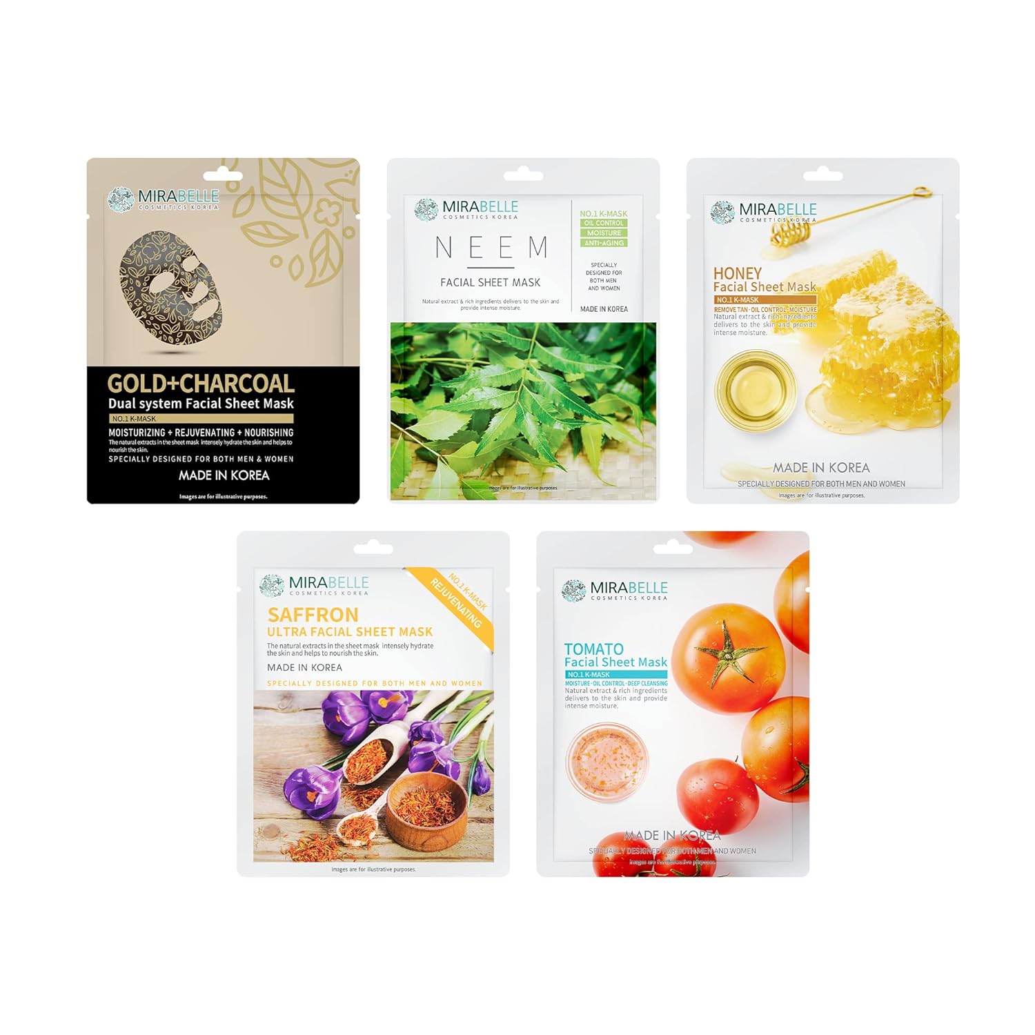 Buy Mirabelle Cosmetics Korea Spotless Glow Facial Sheet Mask Anti