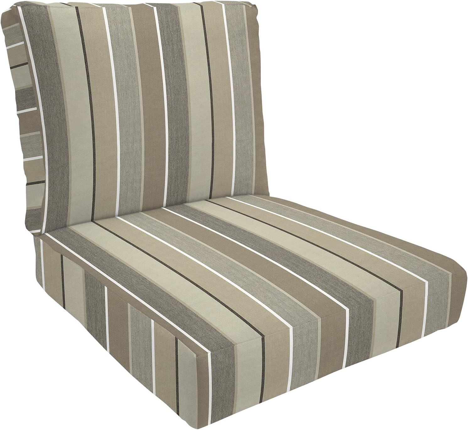 Eddie Bauer 11563V-E56079-A Cushion, 1 Count (Pack of 1), MILANO CHAR KNIFE EDGE (24x26x5) 1 Count (Pack of 1) Milano Char