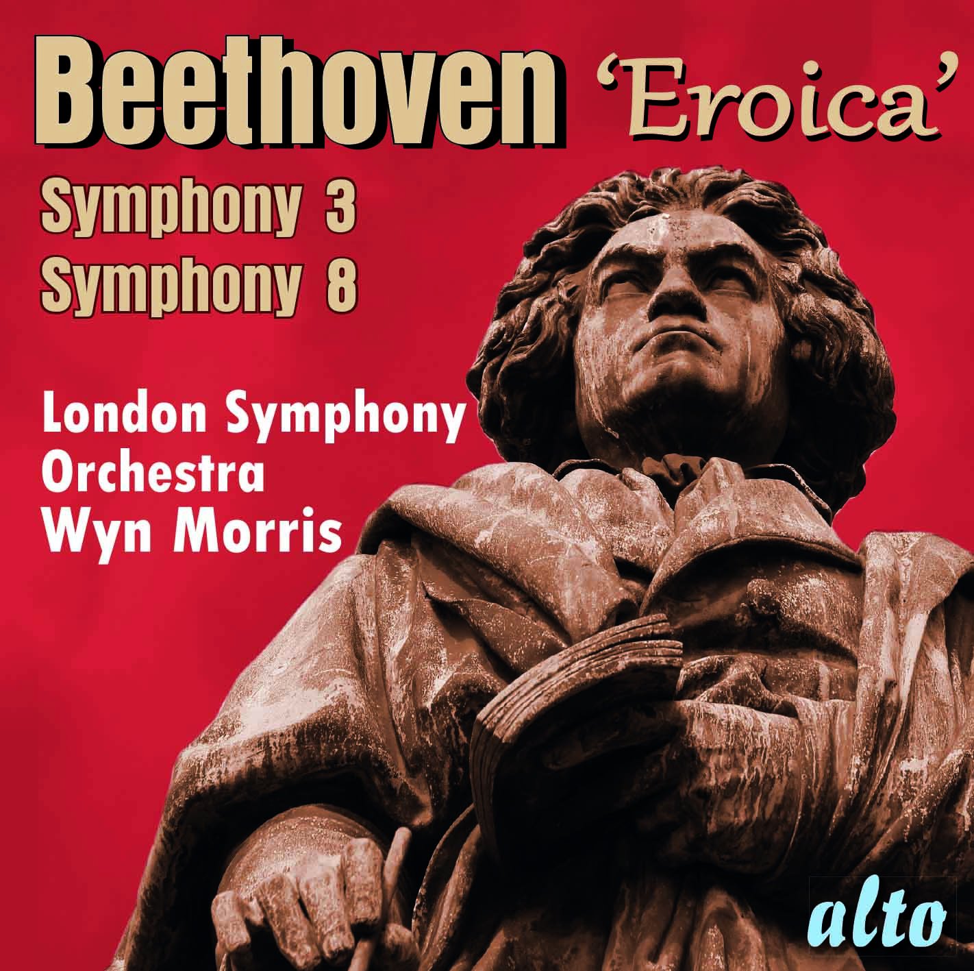 L.s.o / Wyn Morris Beethoven Symphonies 3 (eroica) & No.8 CD New 5055354413537