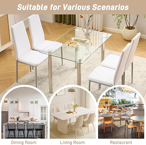 Miniatura 8 de Karl home Juego de 2 taburetes de bar de madera con reposapiés, taburetes de bar negros de altura de mostrador de 24 pulgadas para cocina y sala de