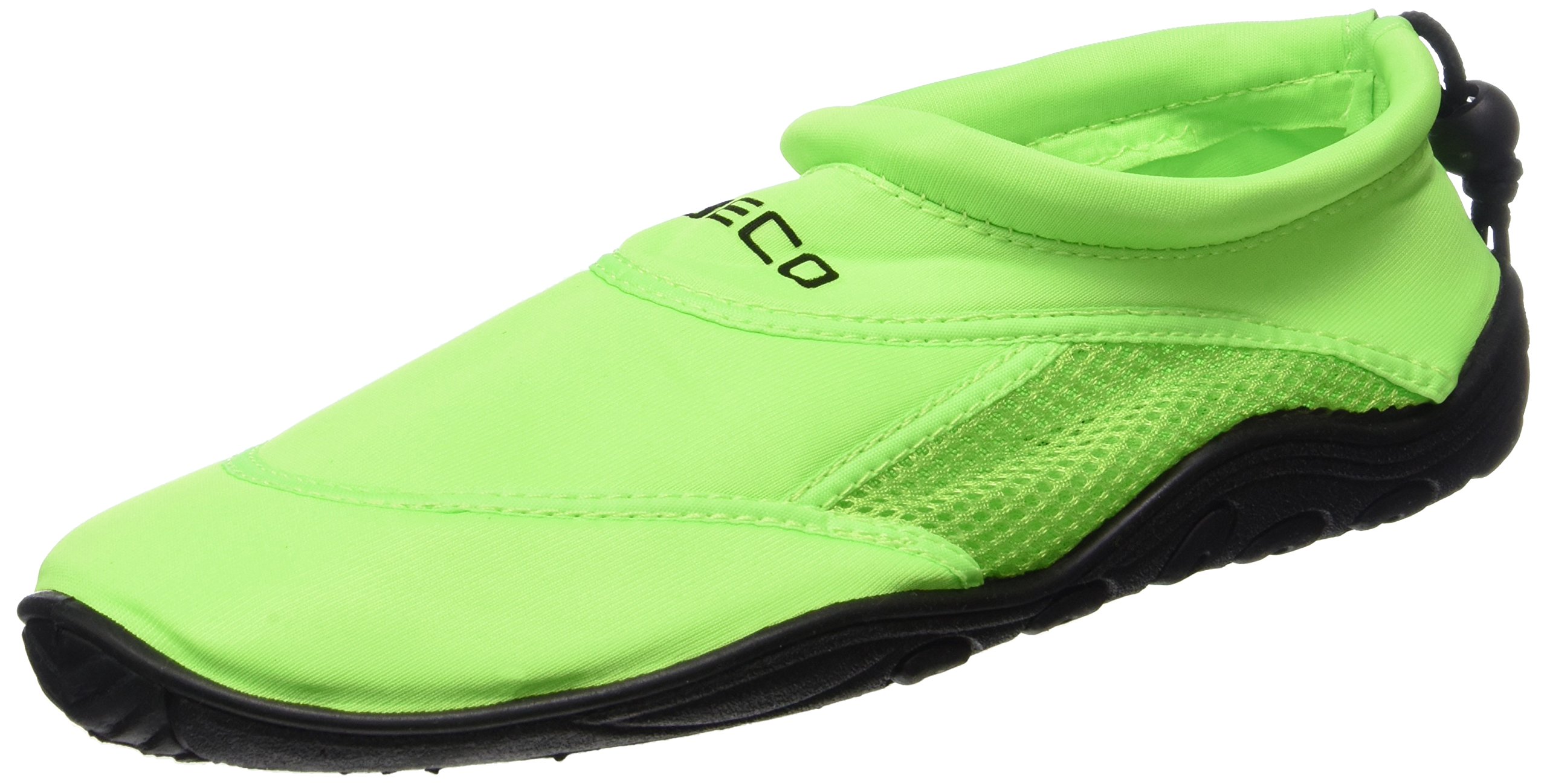 Beco – Escarpines para Surf, zapatillas de playa, para hombre y mujer (gris/verde, 39)