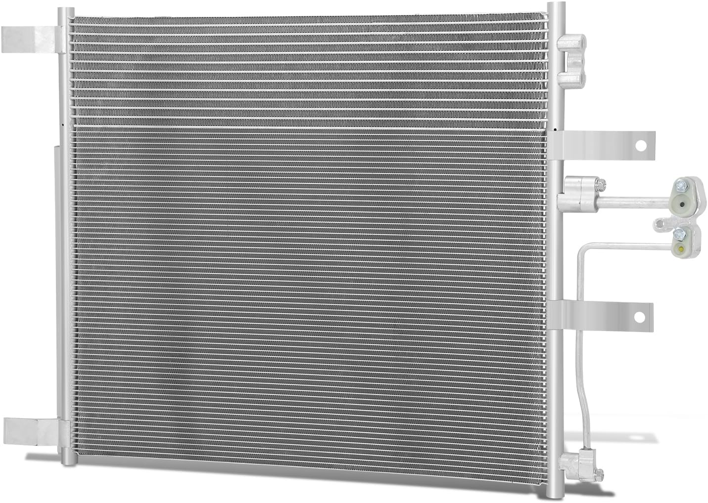 Auto Dynasty Air Conditioning A/C Condenser Compatible with 2009-2013 Dodge Ram & Ram 1500 2500 3500 3.7L 4.7L 5.7L, Aluminum AC Condenser Replacement DPI 3878, CH3030240