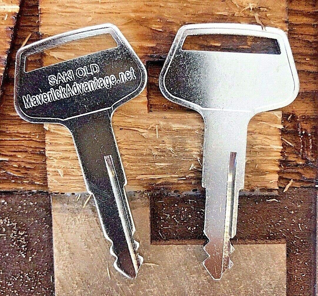Keys Sakai Roller & Heavy Equipment Key Old Style Machines 2820-00002-0 (2)