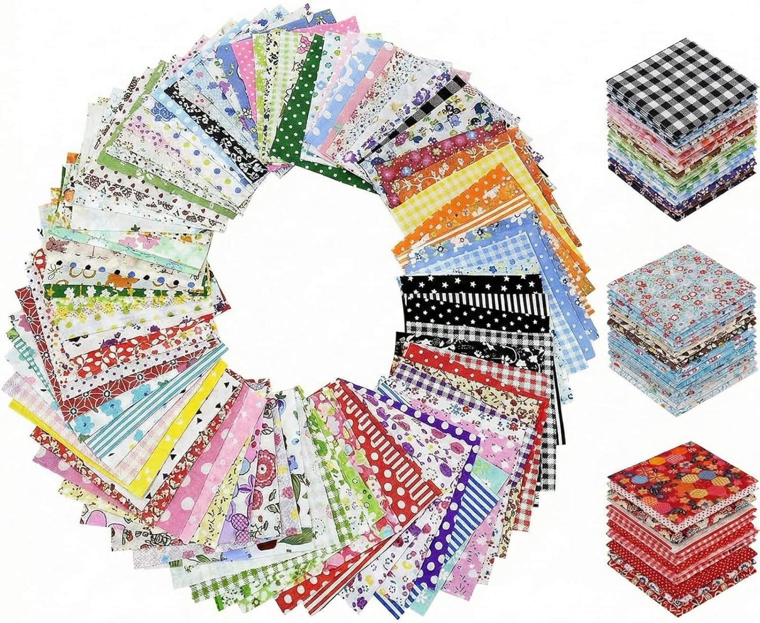 100PCS Felt Sheets for Craft, Felt Fabric for DIY Projects, 10x10 cm Crafting Material, Multipurpose Craft Felt, Quilting and Sewing Supplies, 100 Pieces Pack for Creative Artworks-image-38