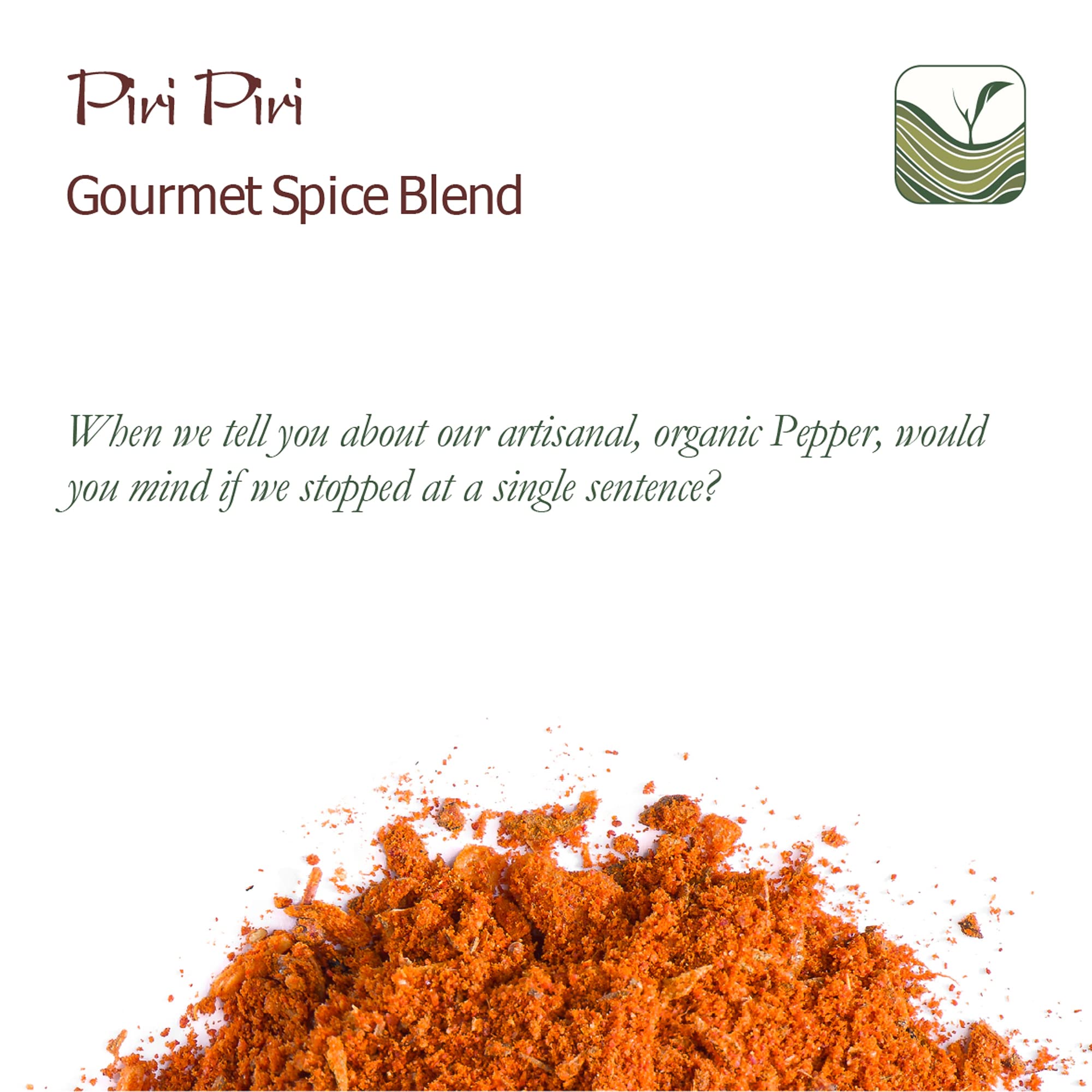 Piri Piri Africana Mezcla Especias - Organic Arican Spice - Peri Peri -