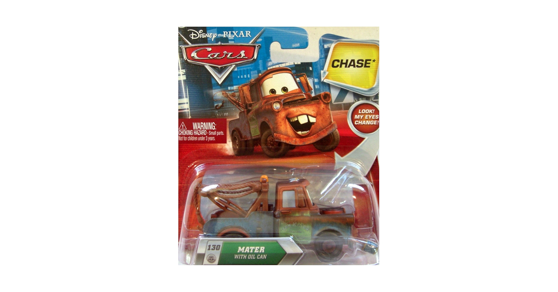 マテル　MATER メーター　WITH OIL CAN CHASE 版　ミニカー マテル MATER メーター WITH OIL CAN CHASE 版 ミニカー