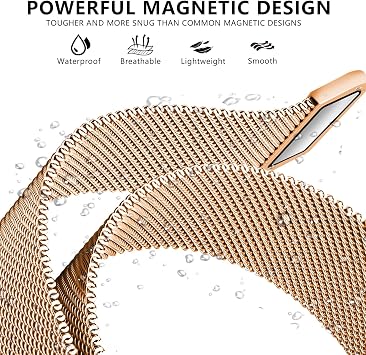メタル磁気バンド Google Pixel Watch 3 41mm /2/1に対応 ステンレススチール ドレッシーメッシュループ X字型ダイヤモンド付き 女性用, ステンレススチール製。, 宝石なし。