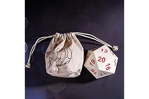 80mm Giant D20 Foam Polyhedral Dice for Role-Playing Games