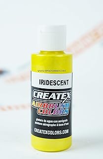 Createx 5503 Iridescent Yellow 2oz. Paint. by SprayGunner.