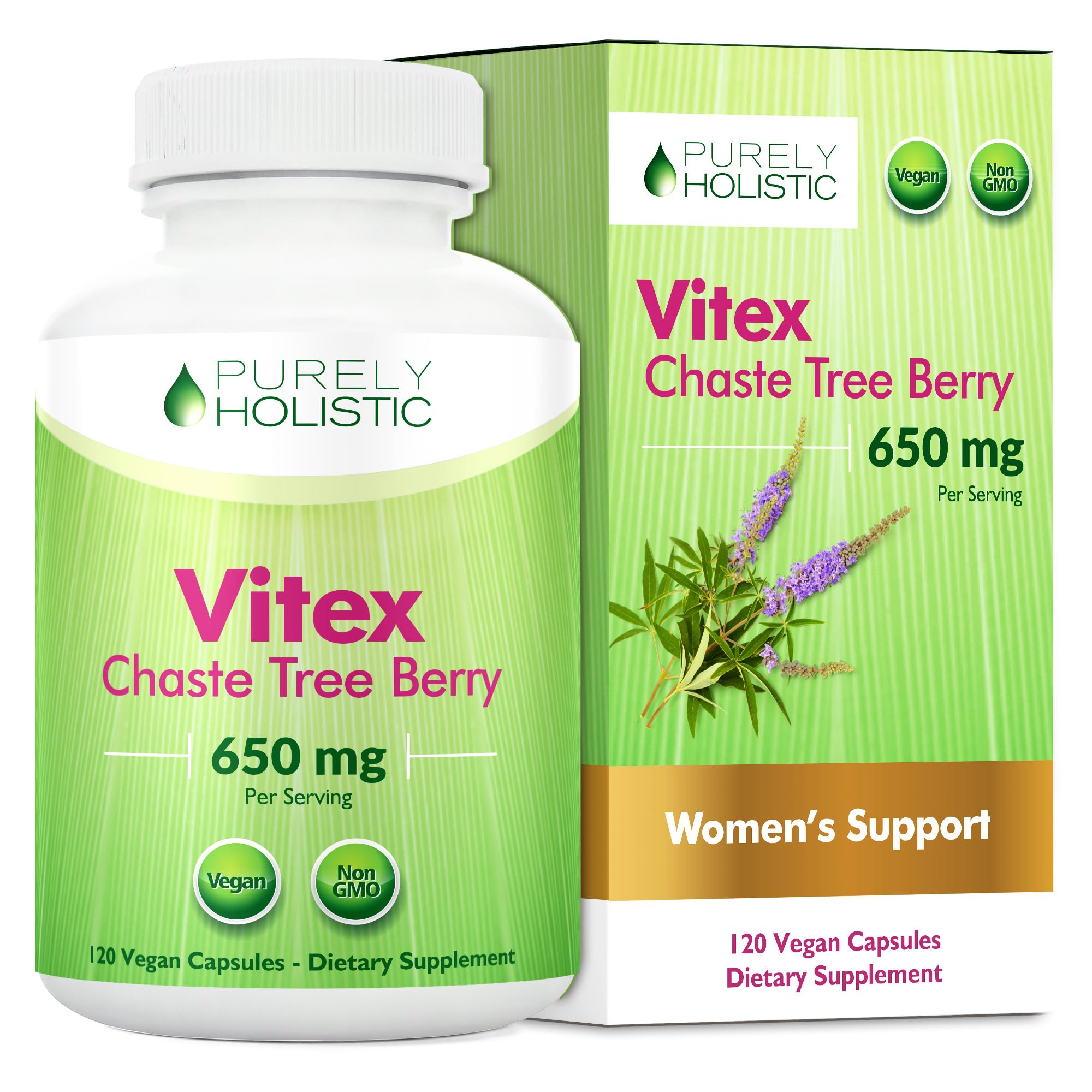 Purely Holistic Vitex 650mg